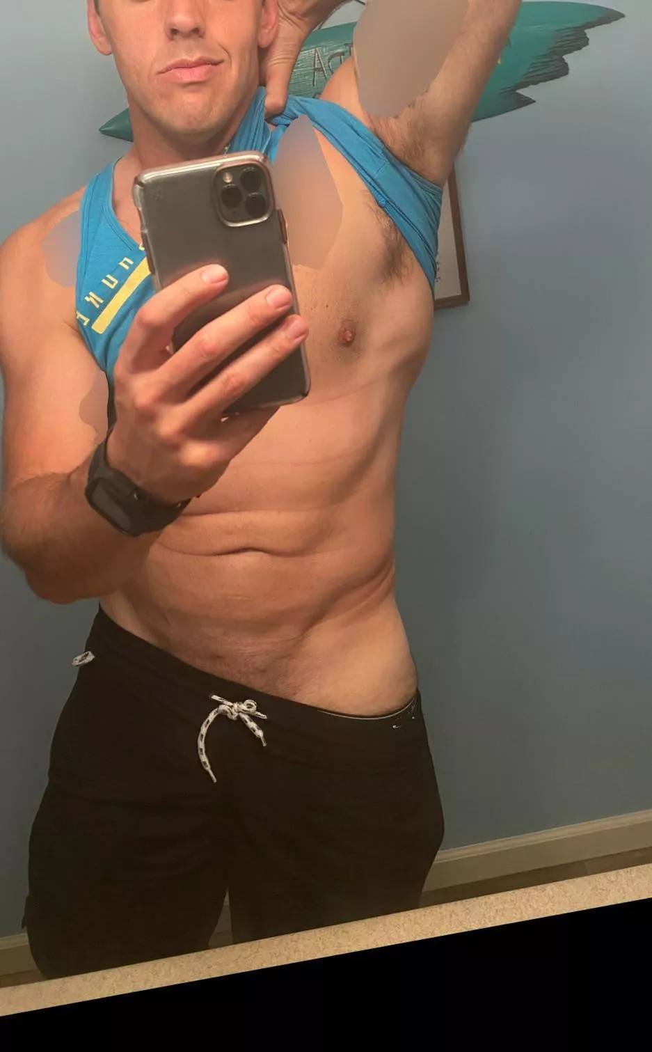 We’re at a BBQ and I ask you to meet me in the bathroom. What are you doing?