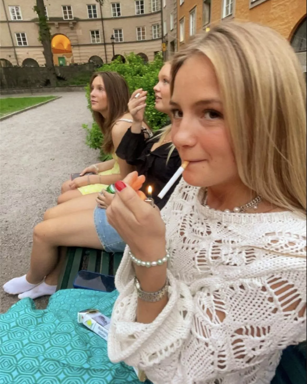 When you’re known as the “cool” professor and your students don’t hesitate to light up in front of you