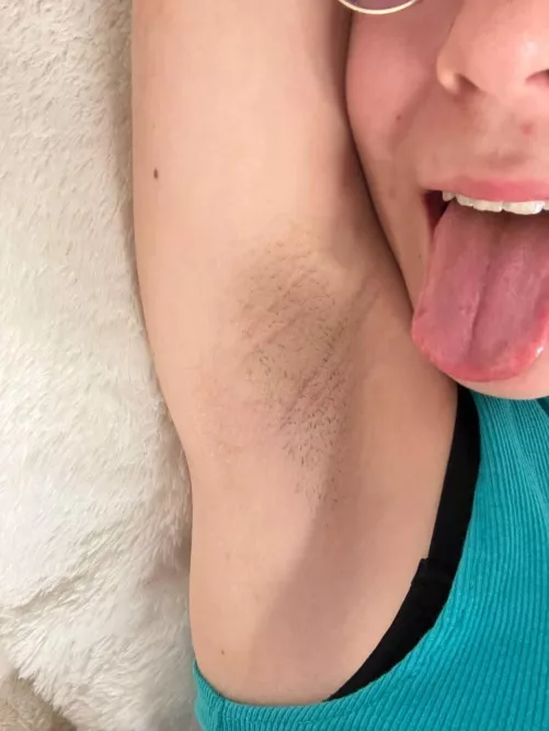 Would you lick my 18yo armpits or do you want me to do it for you?