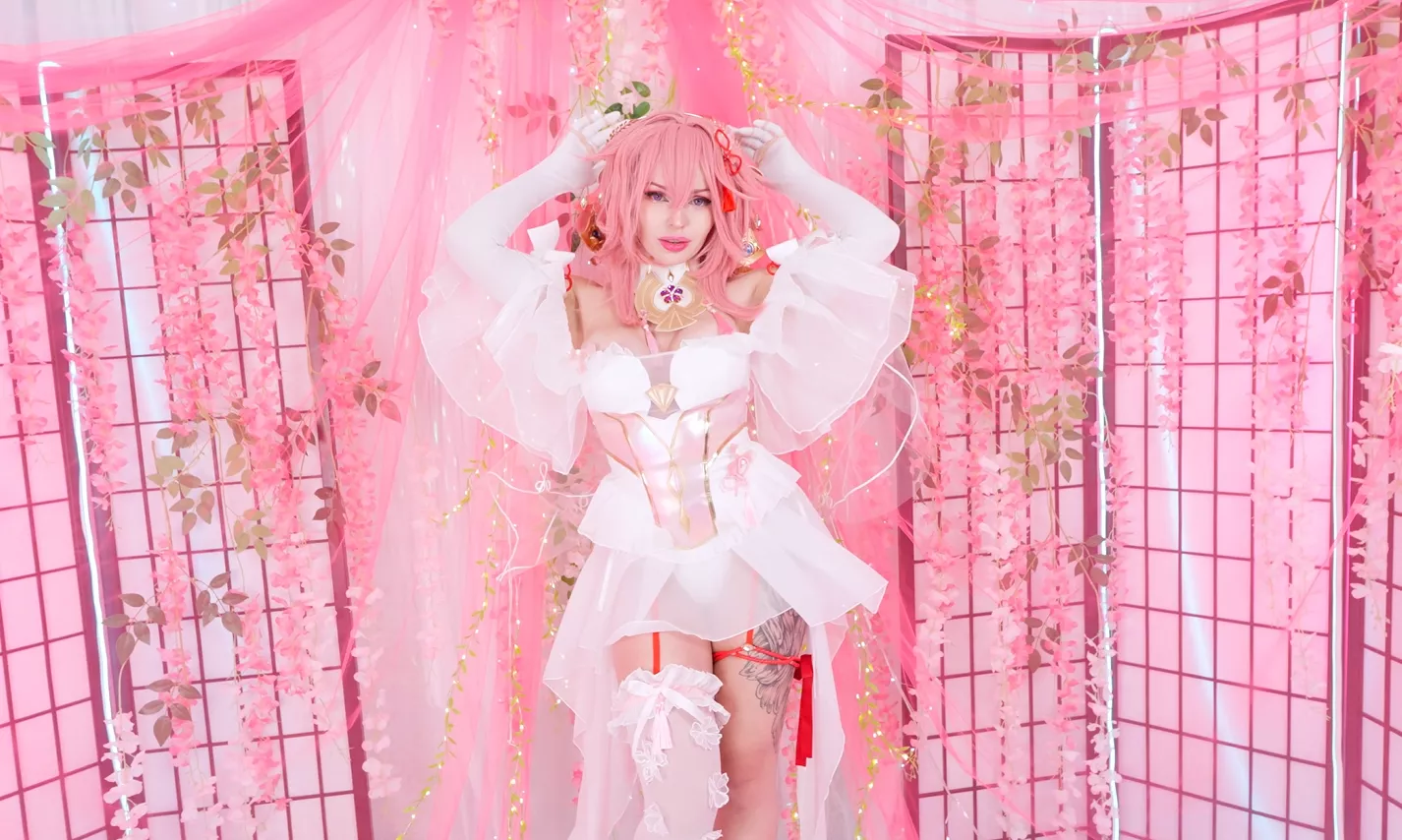 Yae Miko from Genshin impact by Sonya Vibe