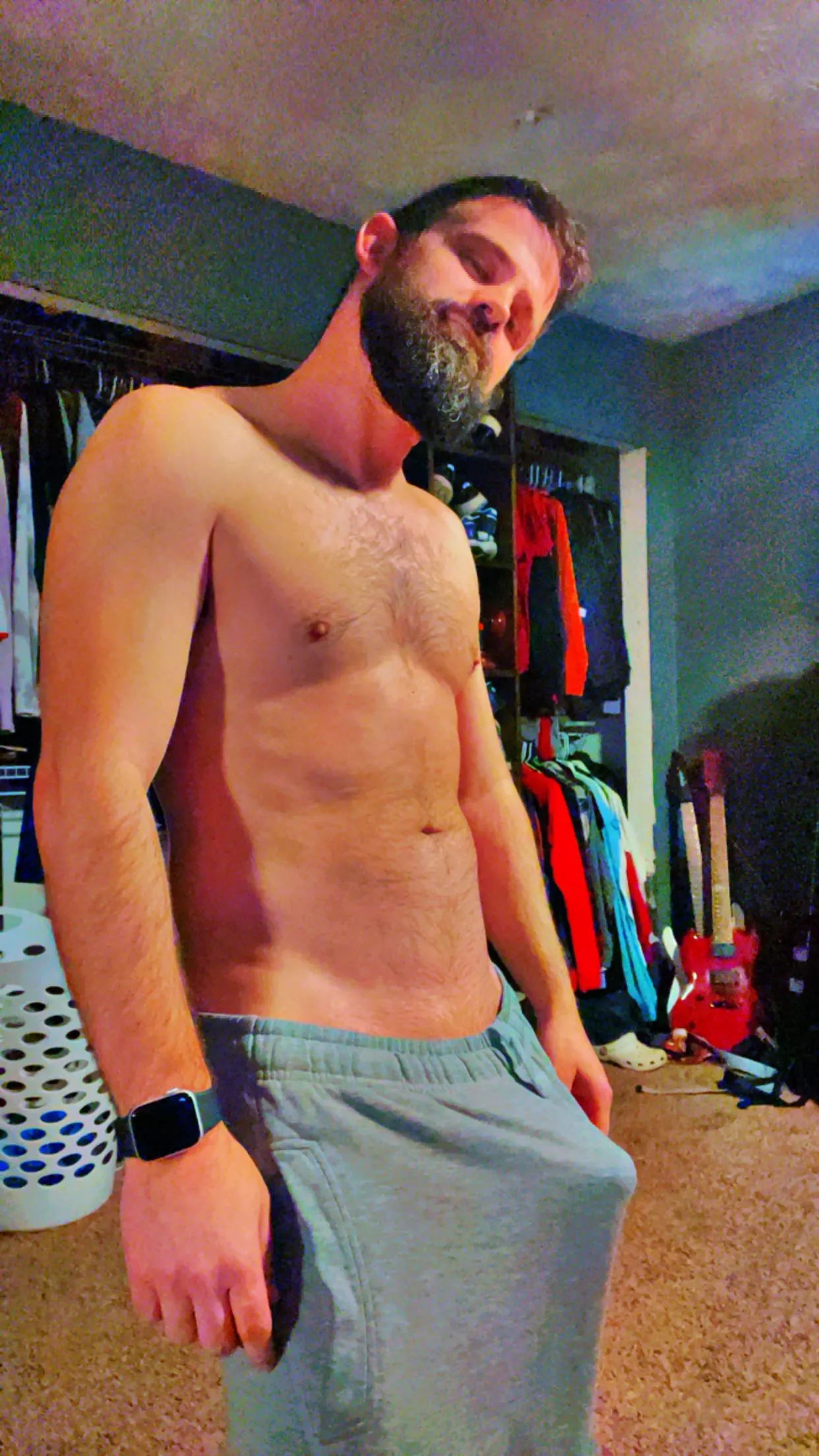 You going to slowly pull my pants down or rip them down to get to my boner?