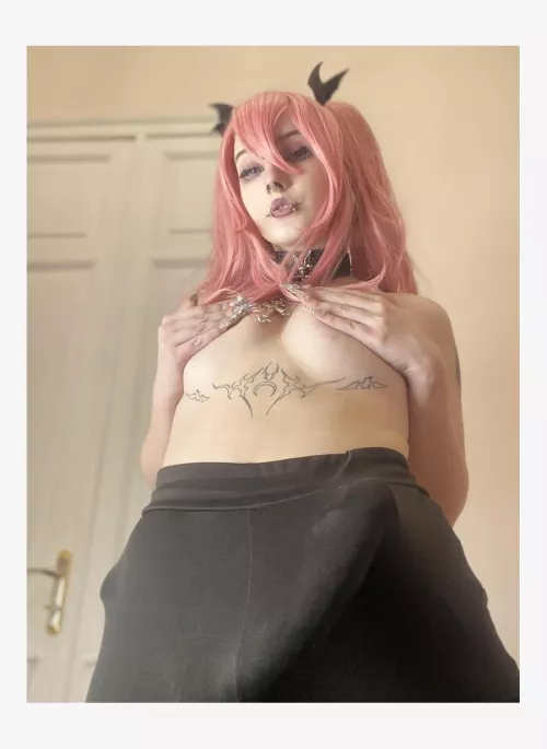 You lkke the idea of you sucking my cock, don't you?