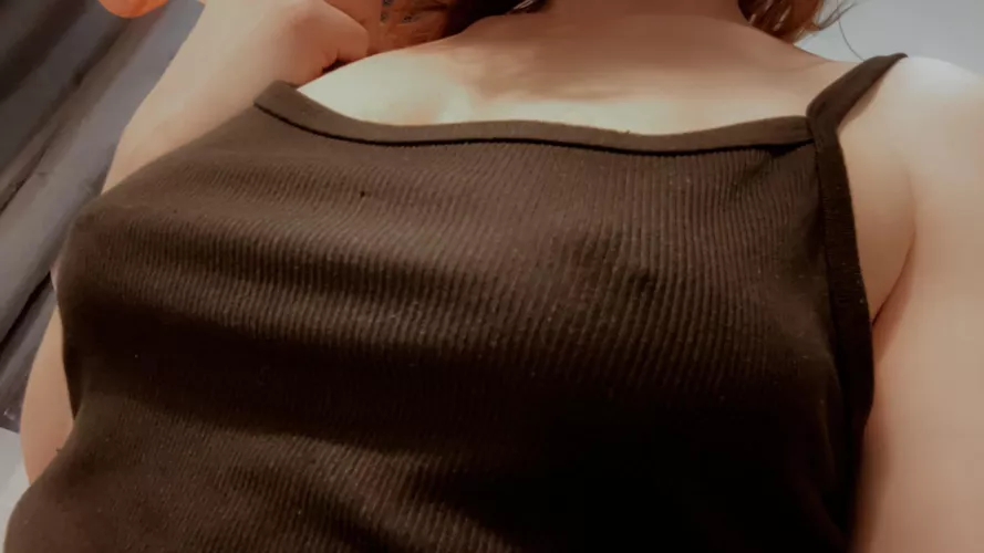 Bra came off as soon as I walked in the door