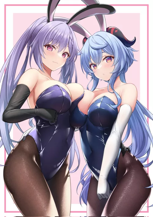 Bunny Ganyu & Keqing 