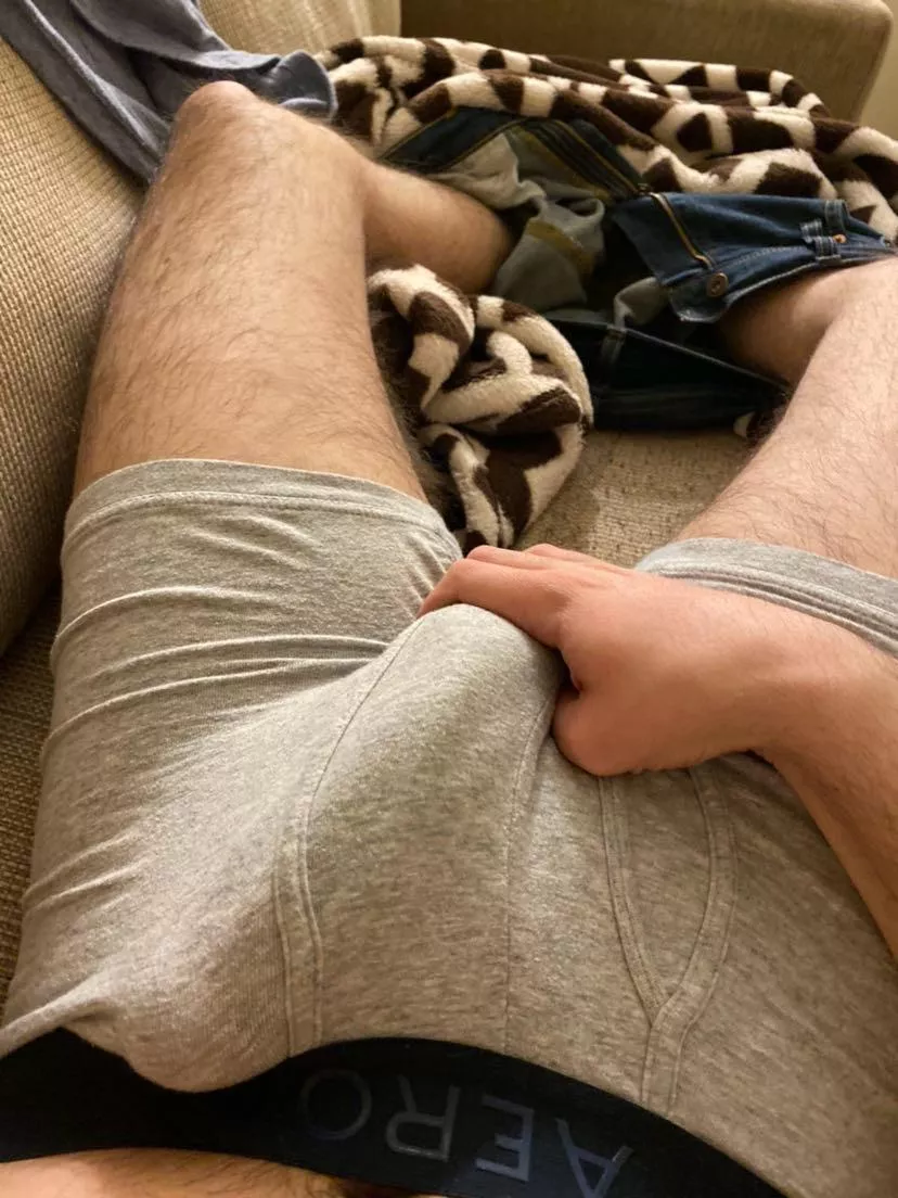 Chillin on the couch after a long days work