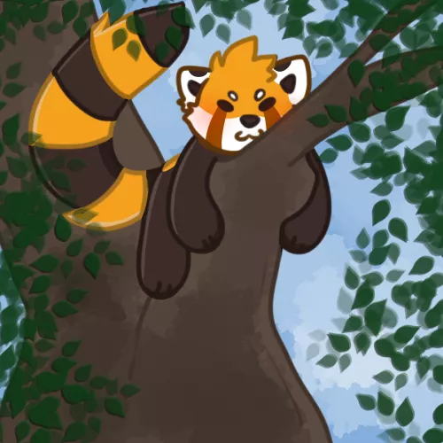 Cute panda comission!