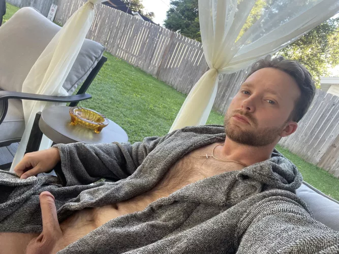 Enjoying the weather