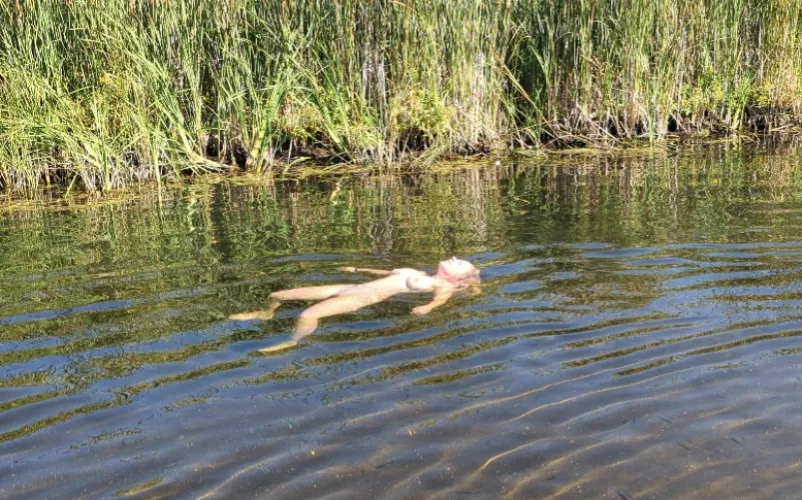 Floating in the river is my favorite ❤️