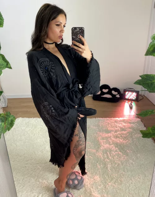 Guess what I'll do to you if you're late for dinner again?