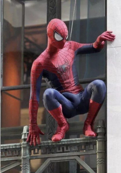 Hmm your spider sense is buzzing down there 😏