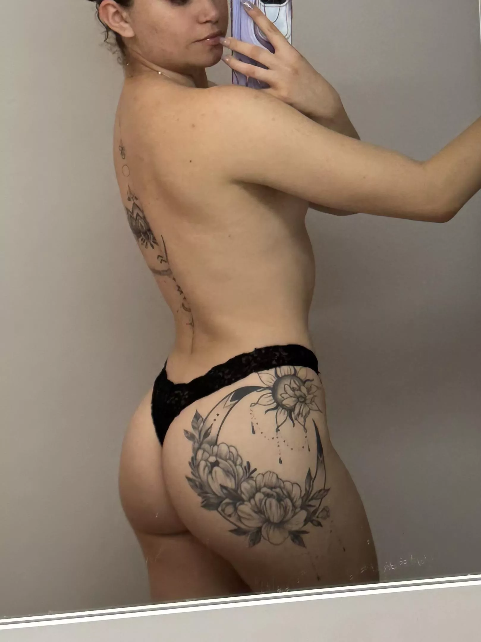 How is my booty growth going?