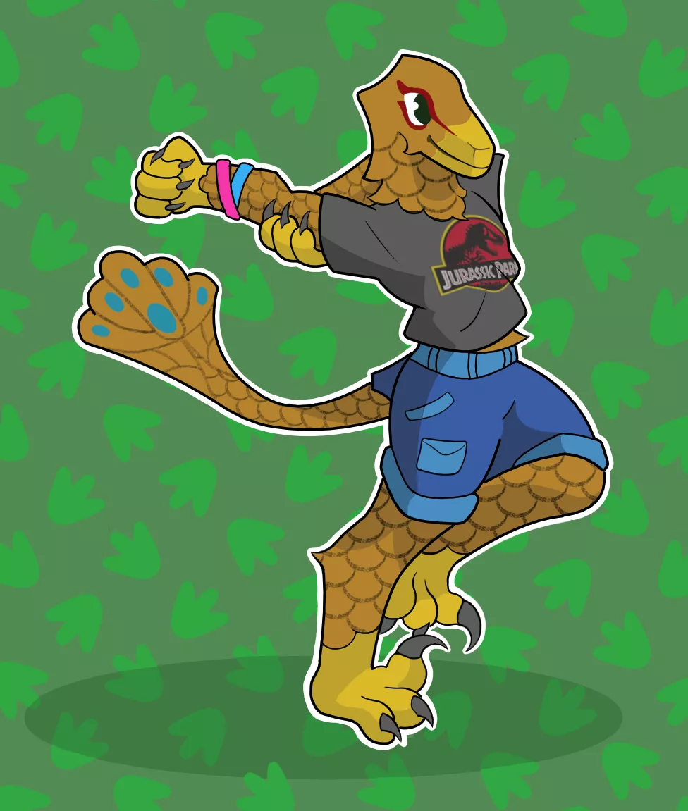 I drew a raptor, what should her name be?