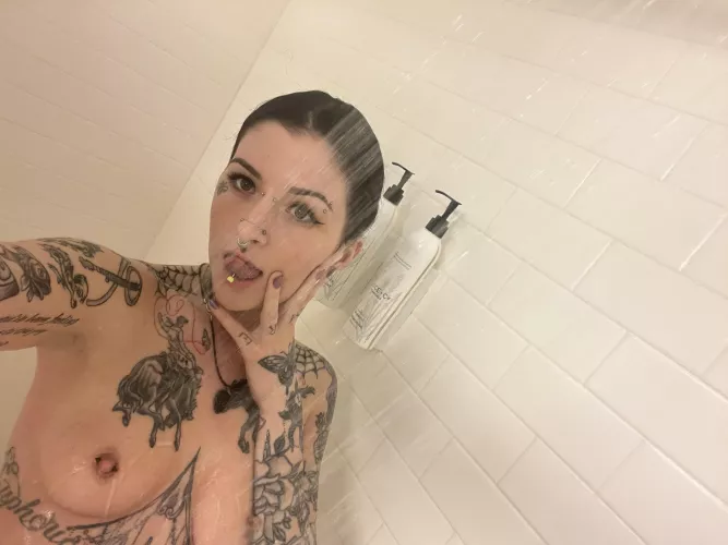 I need a friend who'll shower with me