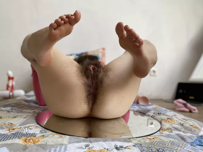 I would let you clean my wet hairy holes after orgasm