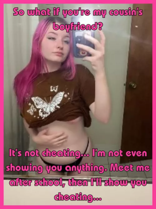 I'll show you cheating...