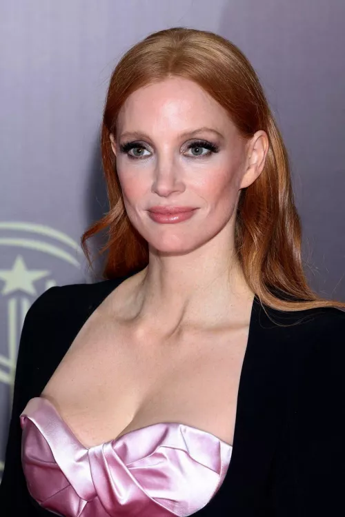 Jessica Chastain has me throbbing. Please drain my balls for her?
