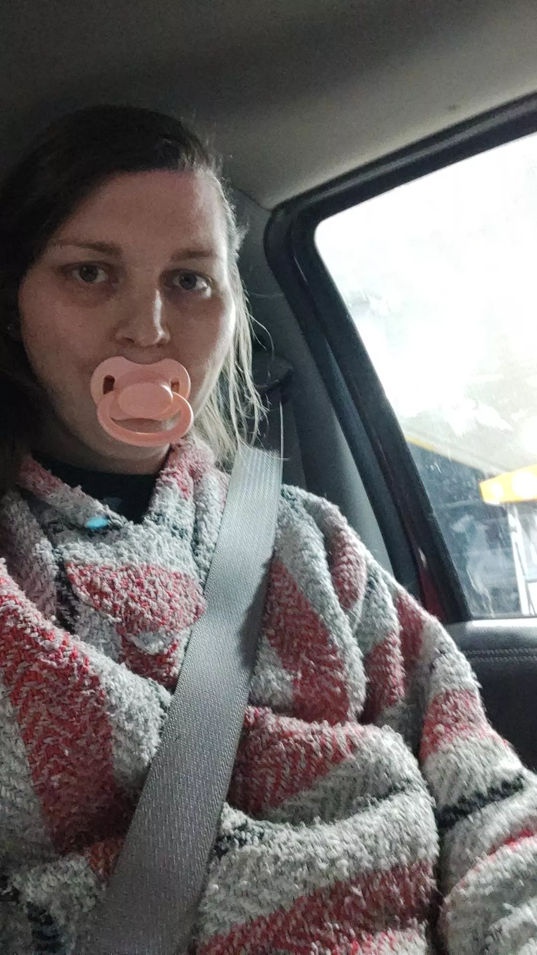 Just feeling little while out running errands.