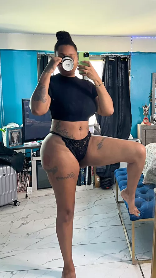 Just me and my coffee