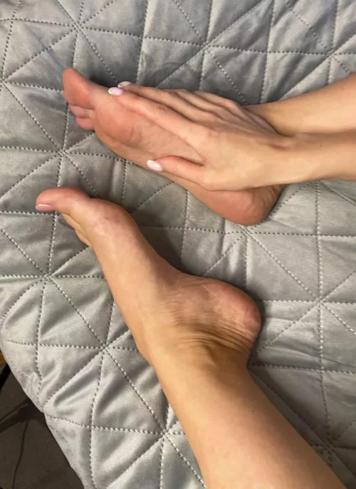 Lick these soles so you can get a prize after