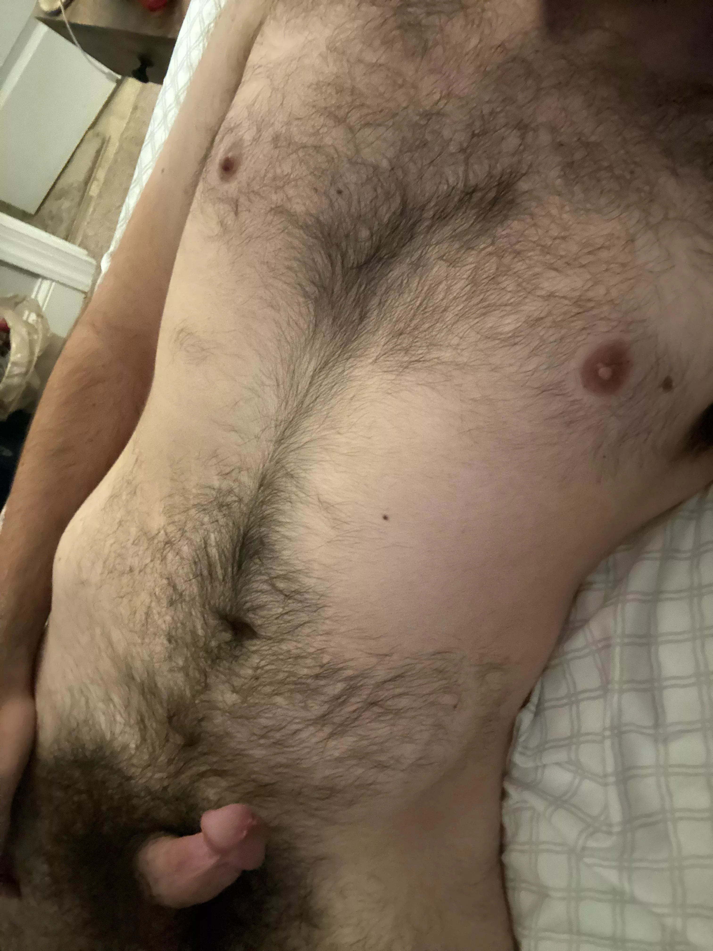 Love having a hairy chest 