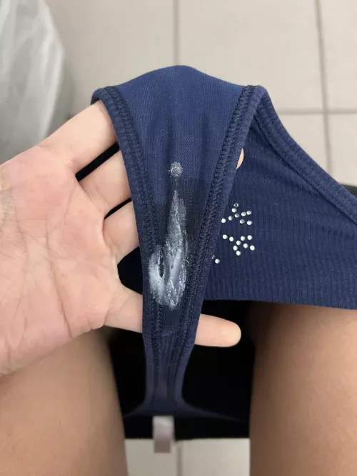 Love my how my school thong looks at the end of the day 🥹