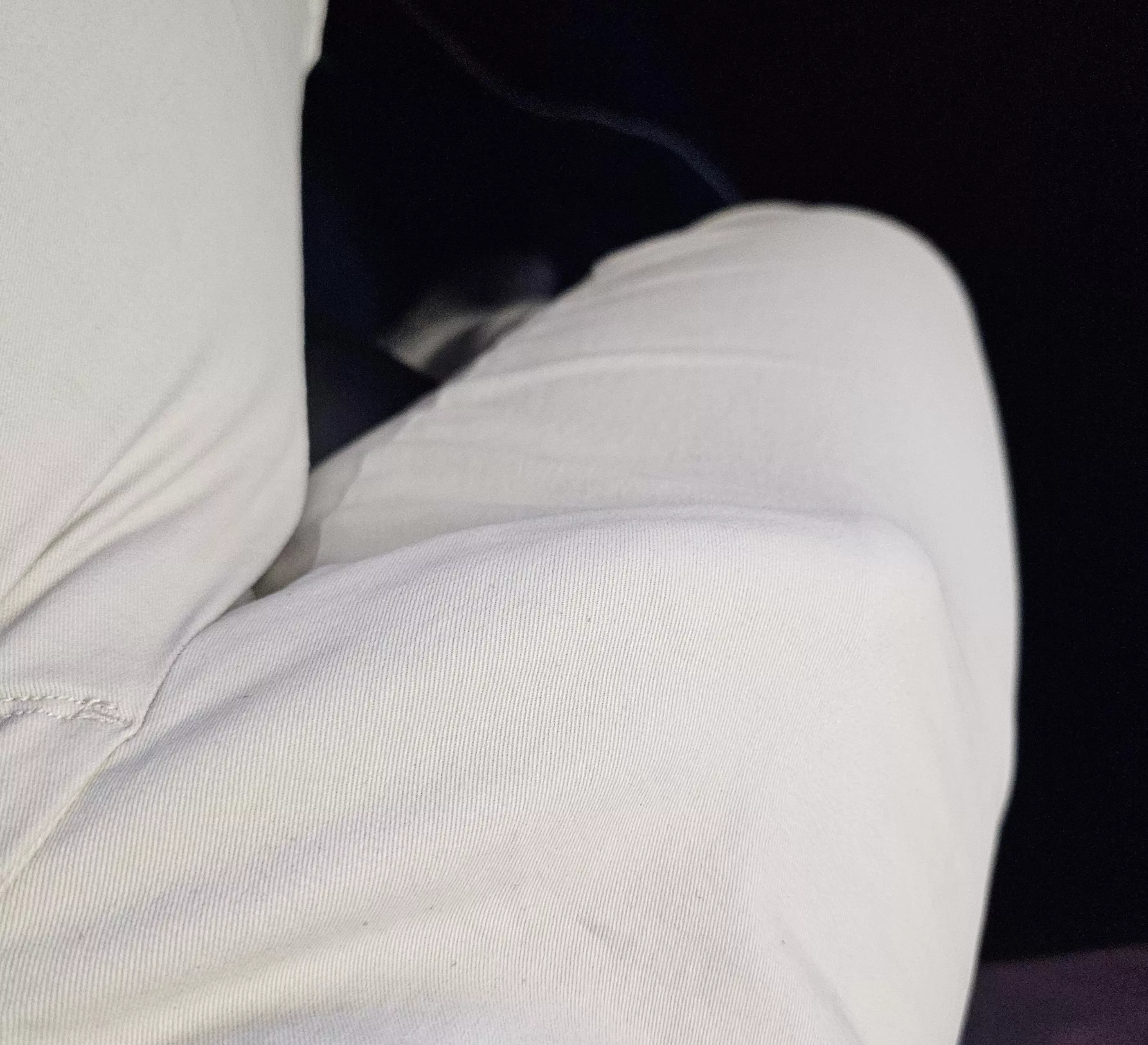 Maybe a little outline in these pants at work.. whatcha think?