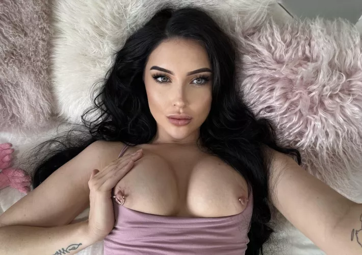 My pierced nipples might make you harder this morning