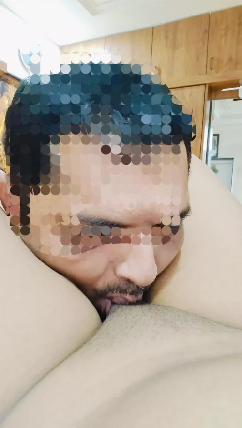 My wife enjoyed this bull for so long, now she invites him every two to three days in a weeks. He eats her pussy so well that she instantly turns on...