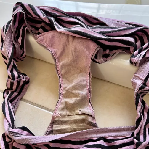 My wife’s well worn panties
