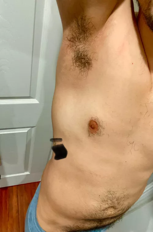 No deodorant all week. Talk about musty and smelly