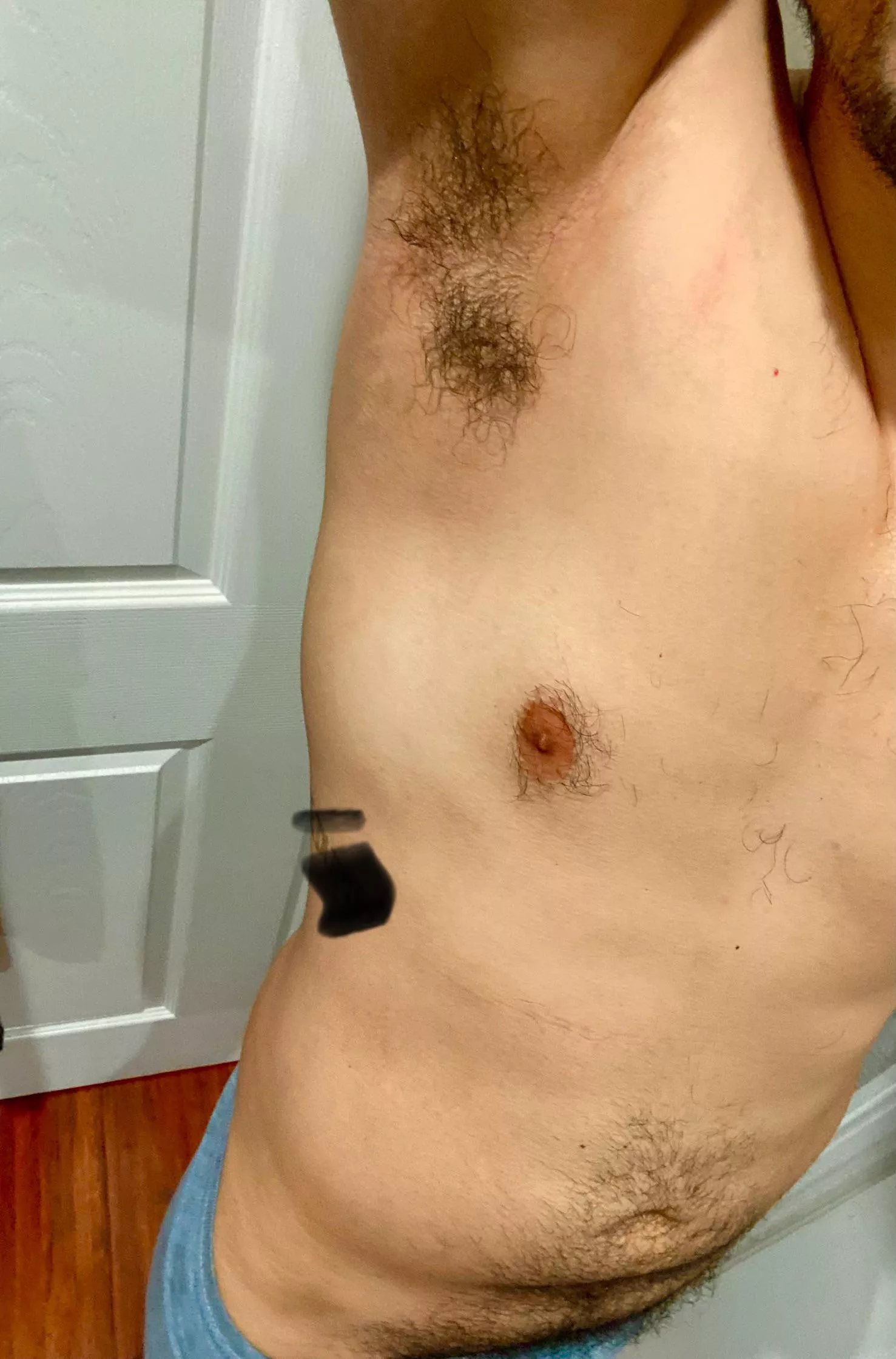 No deodorant all week. Talk about musty and smelly