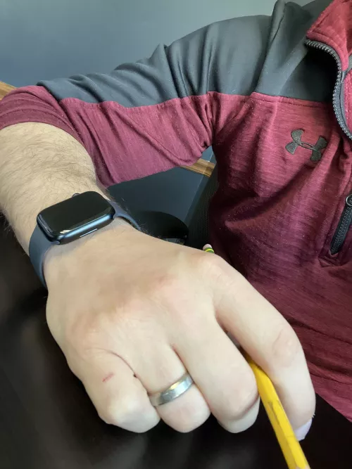 Partial covered forearm to leave the mind up to imagination