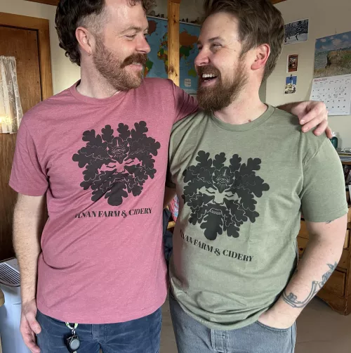 Rocking our new favorite shirts ☺️