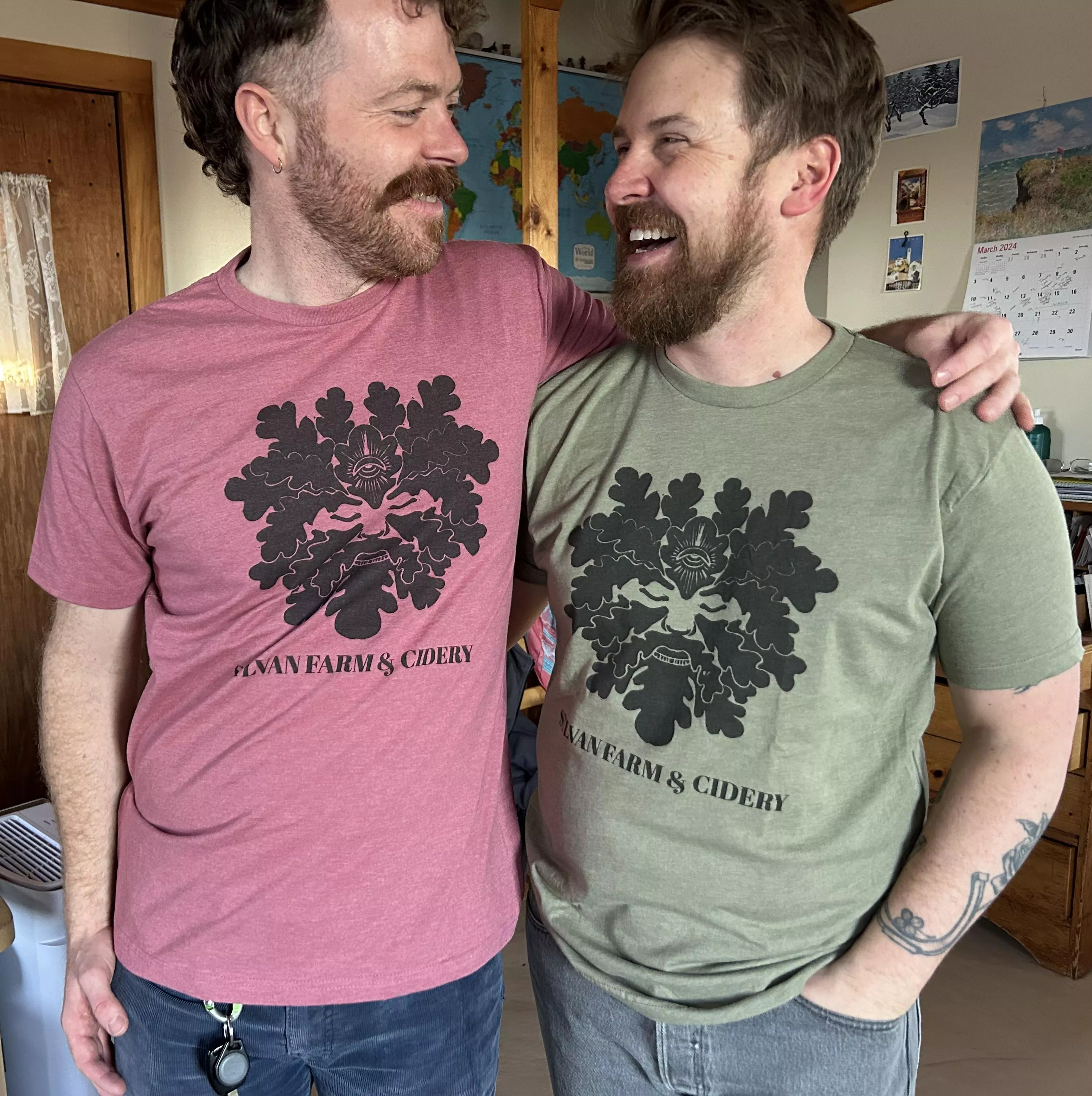 Rocking our new favorite shirts ☺️ Rocking our new favorite shirts ☺️