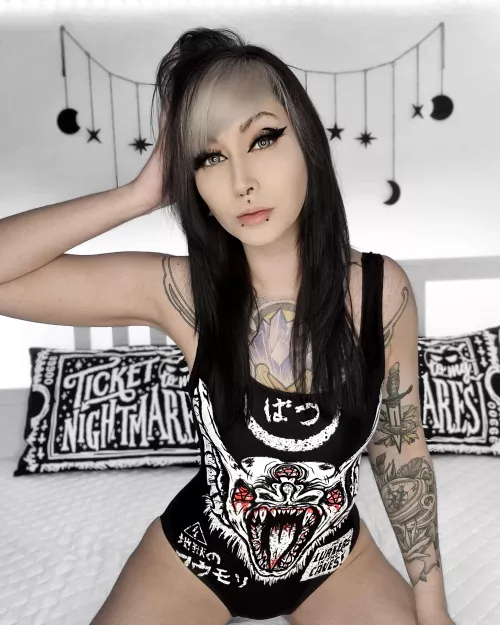 This bodysuit is different 🖤