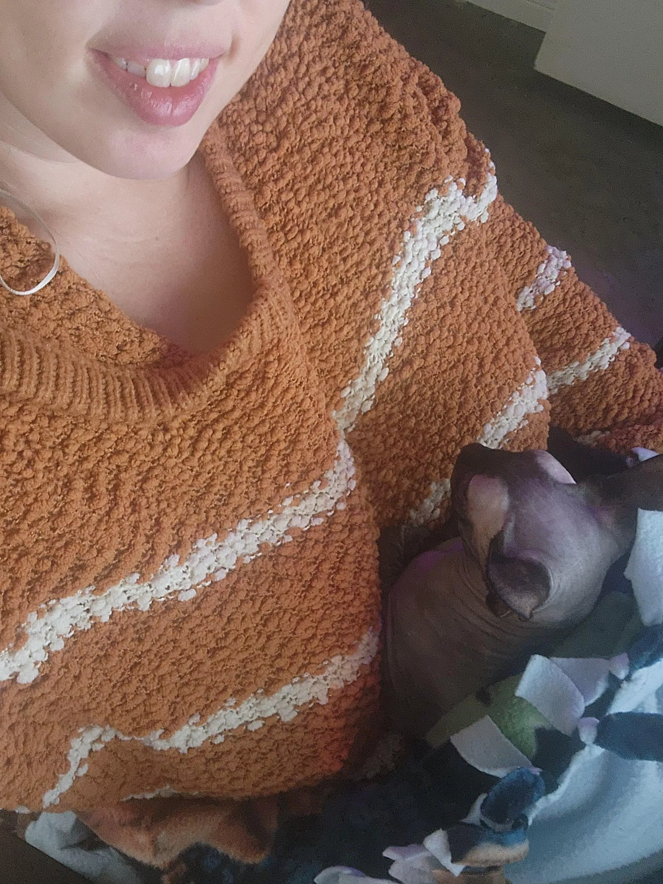 This is where my little kitty likes to sleep while I work ... she's so spoiled