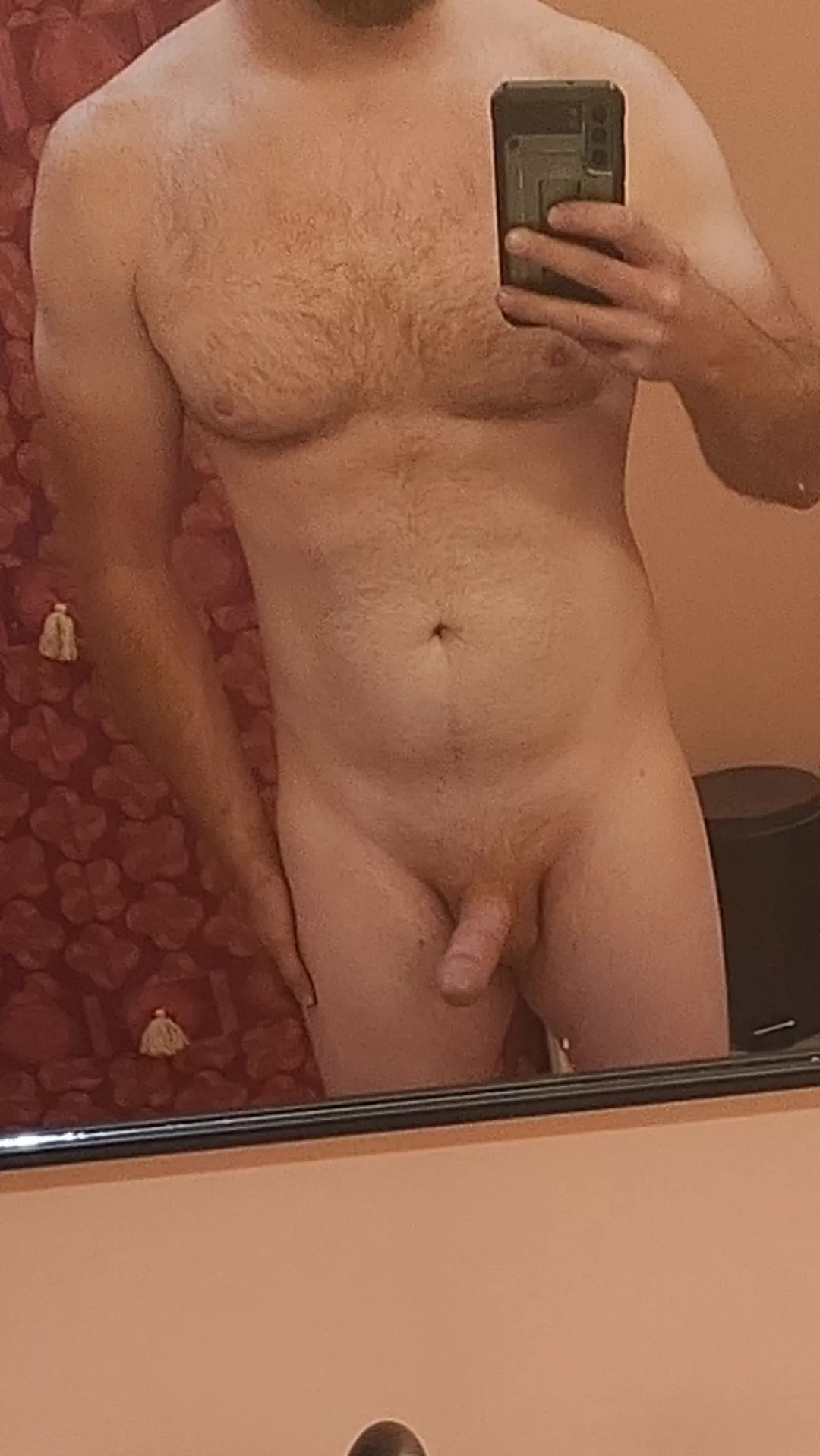 Trying to feel good about the way I look naked.[33]