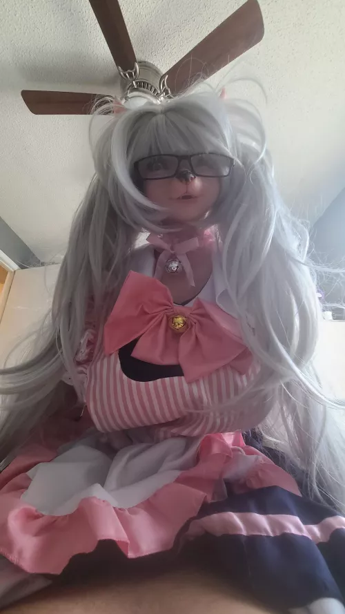 When your dog-maid rides you