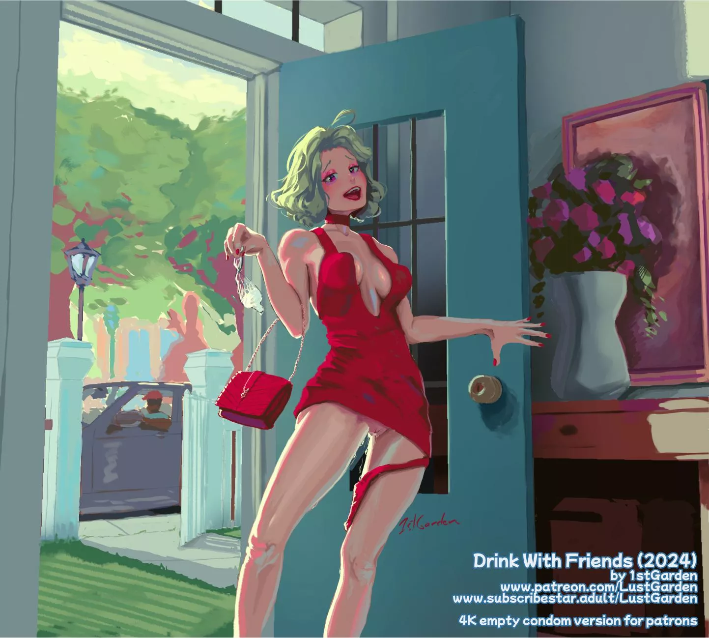 Wife coming back from 