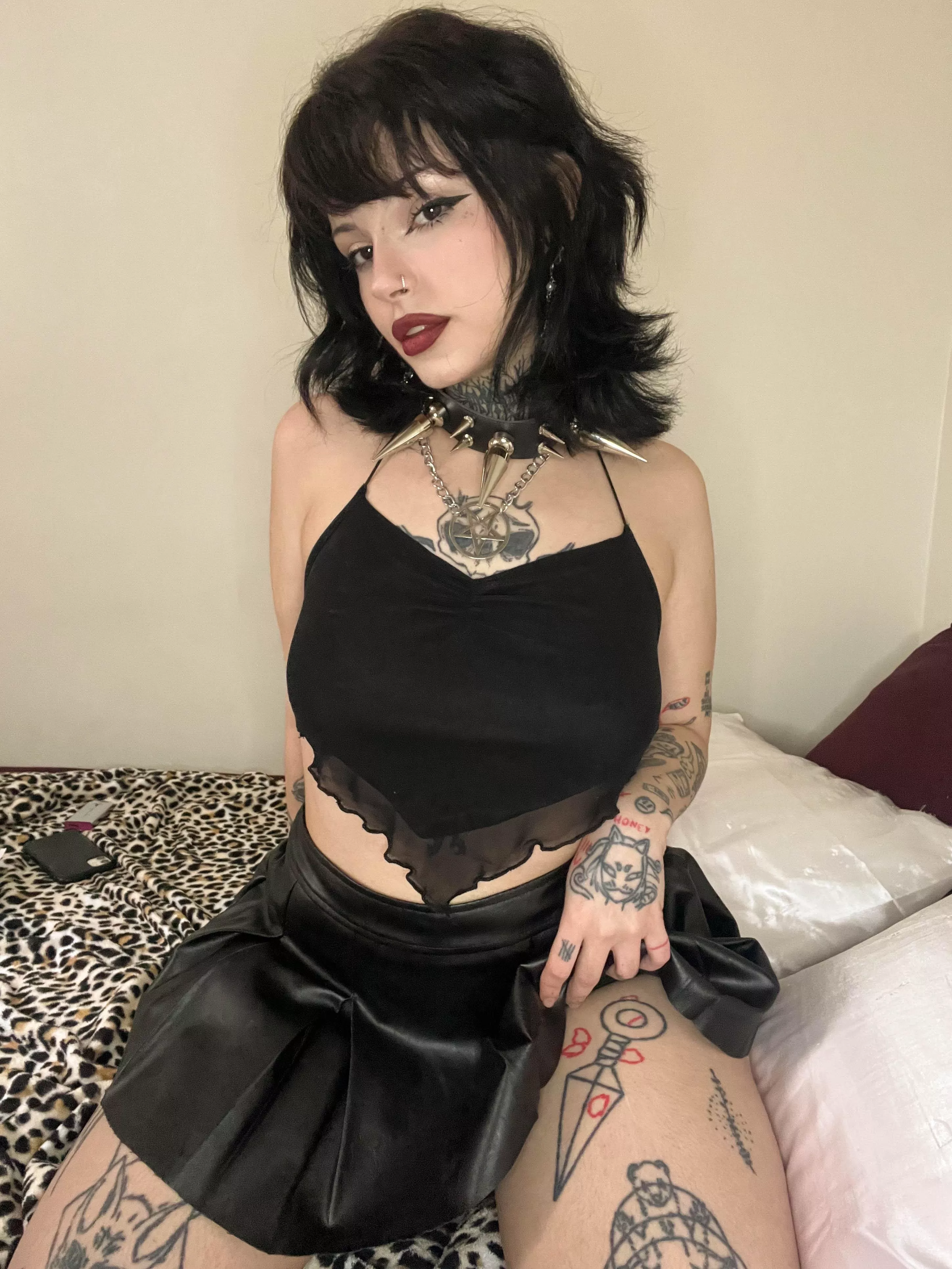 Will you run your hands up my skirt all night while we're out?