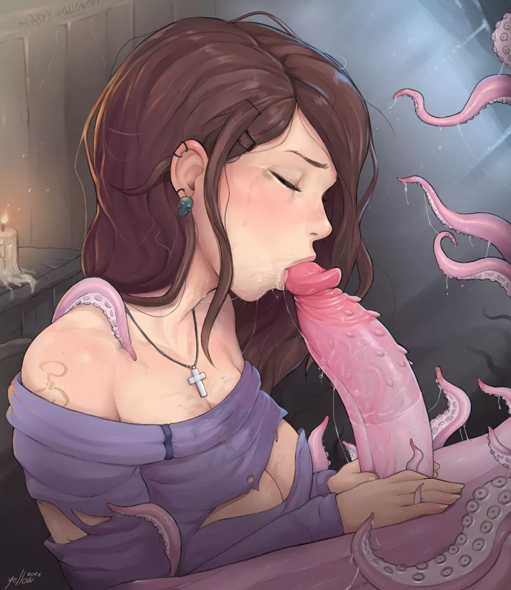 Worshipping an eldritch god (Yellowroom)