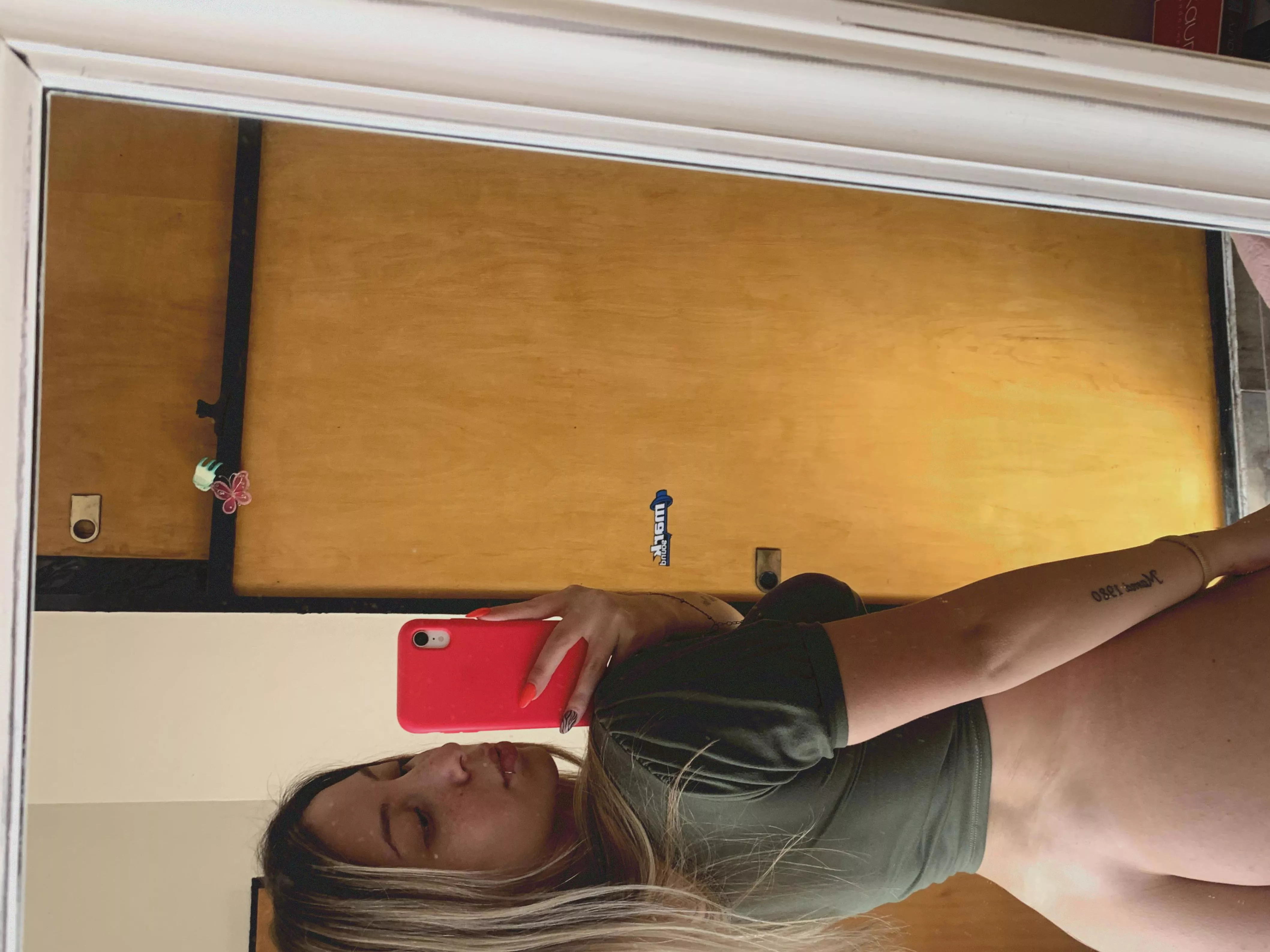 You'll probably like mine if you enjoy little tits.