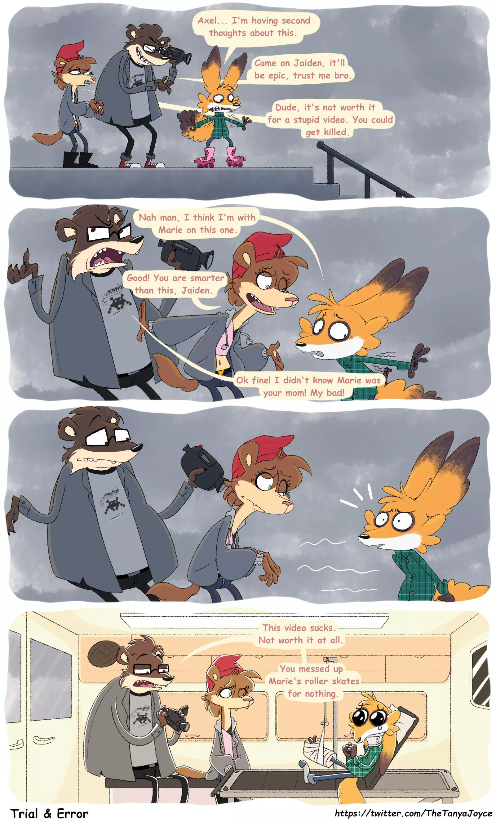 Advocates of good and evil (by @TheTanyaJoyce on Twitter)