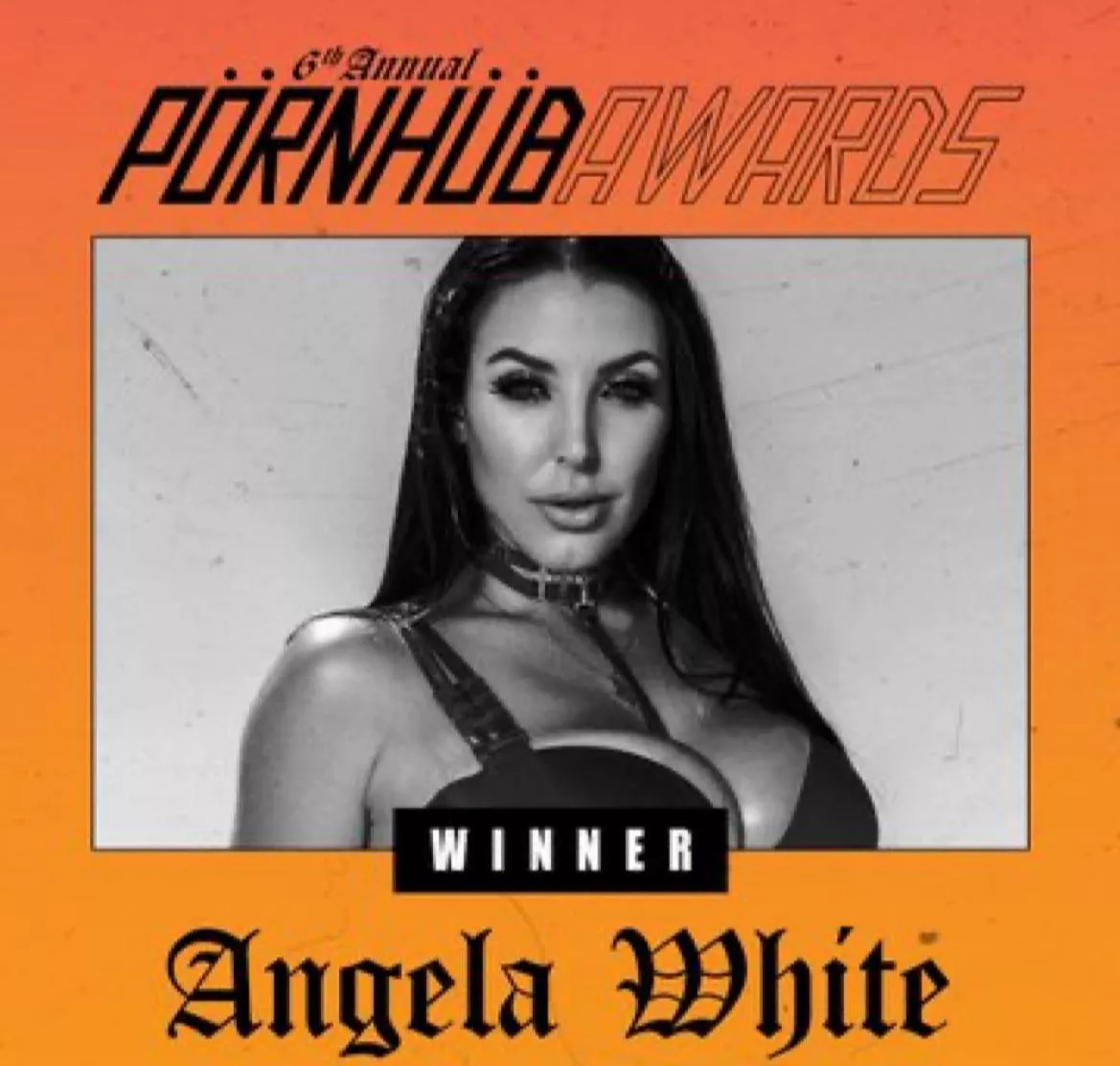 Angela won Most Popular Female Performer, Nicest Tits, and Favorite Collab   The goat❤️