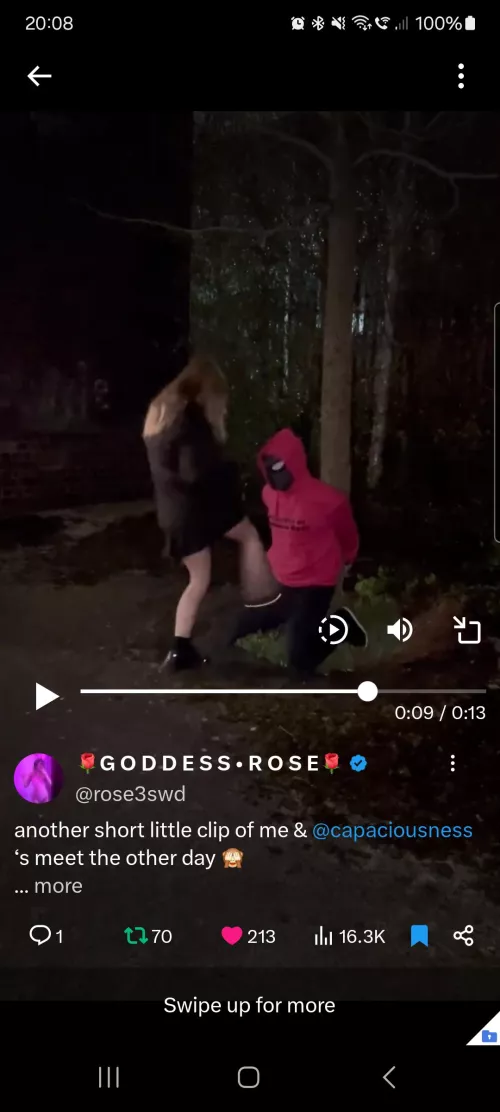 Another clip from my session with u/rose3swd