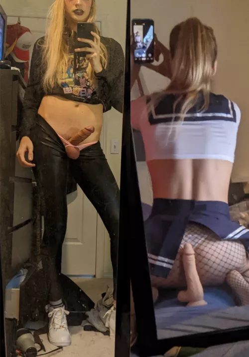 Are you a bigger fan of goth girls or school girls?