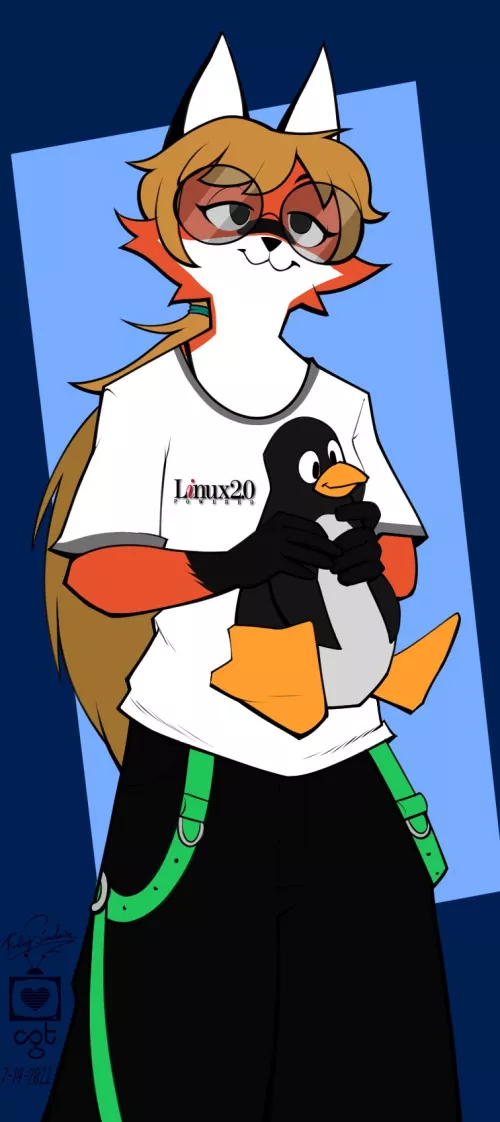 As a transfem computer nerd, this image is my transition goal