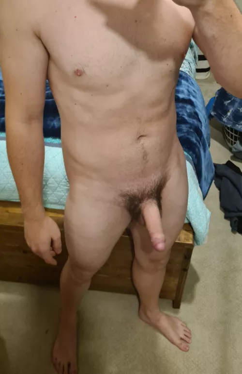 Back when I used to only shave every few weeks. Do you prefer me with a little bit of hair?