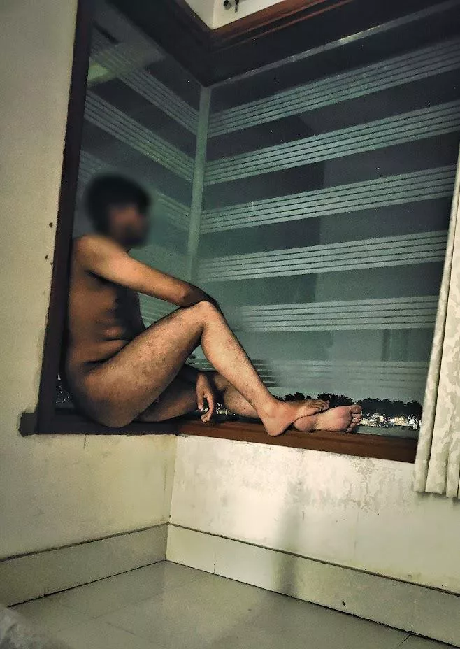 Chilling by the window