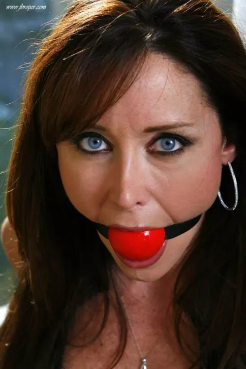 Christina Carter ballgagged 